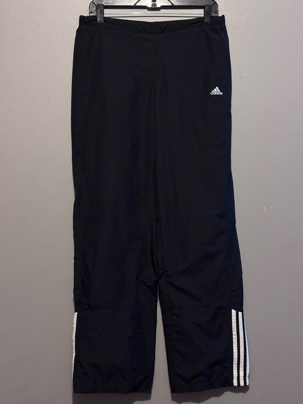 Y2K adidas Classic Black & White Track Pants